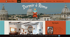 Desktop Screenshot of dormirarome.com
